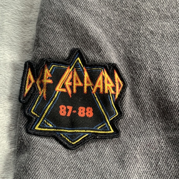 Def Leppard Denim skirt - Picture 5 of 6